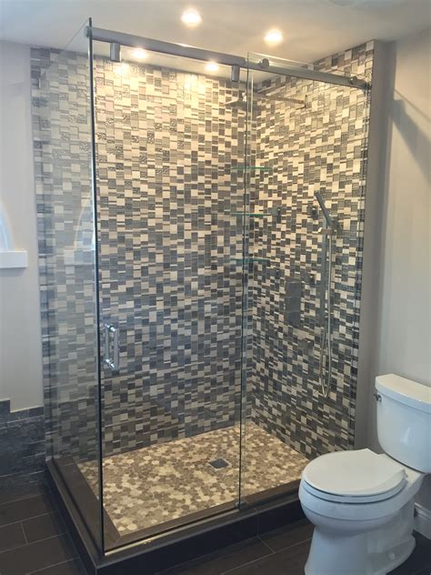 Magic shower glass and mirror